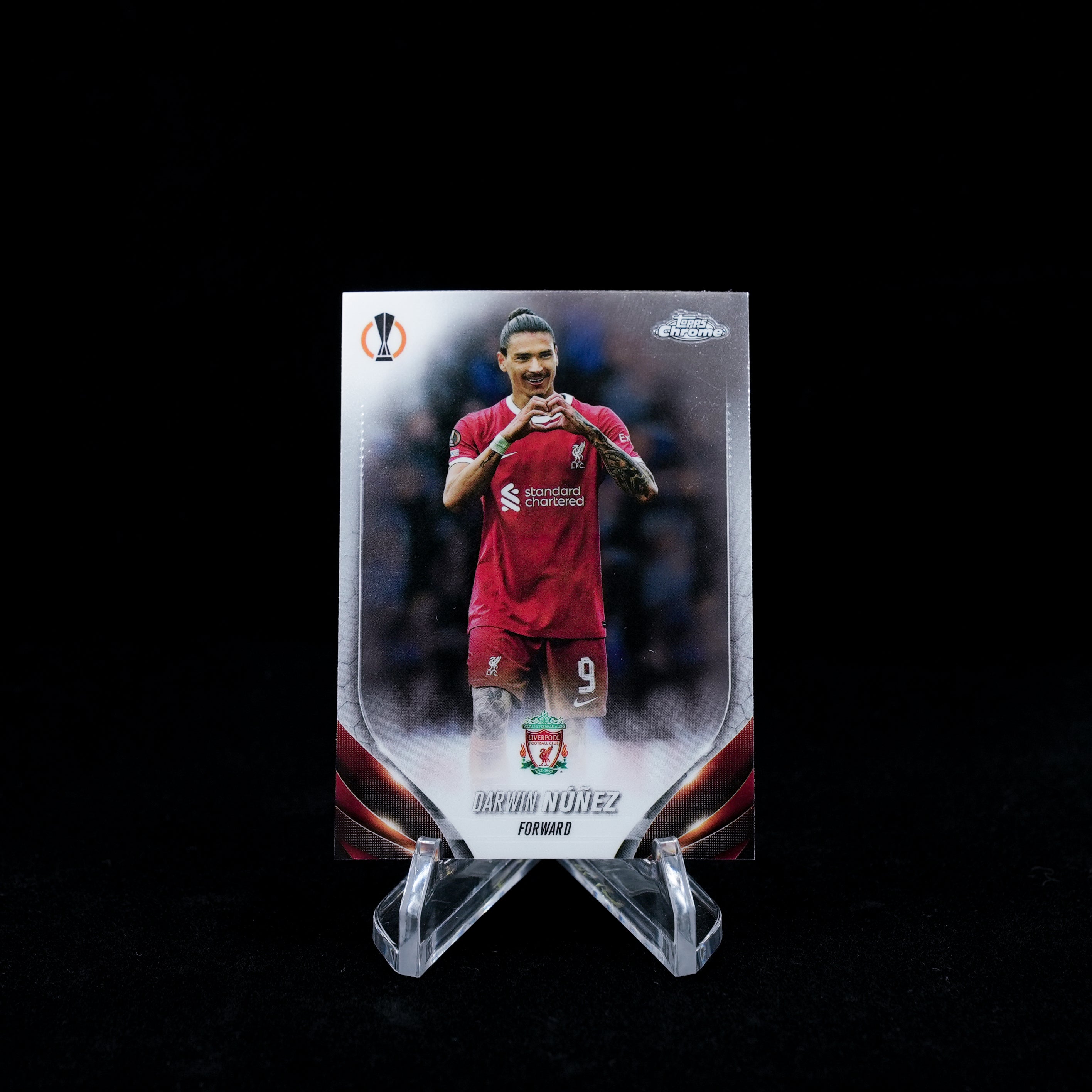 2023-24 Topps Chrome UEFA Club Competitions Soccer-Liverpool FC-Base Card